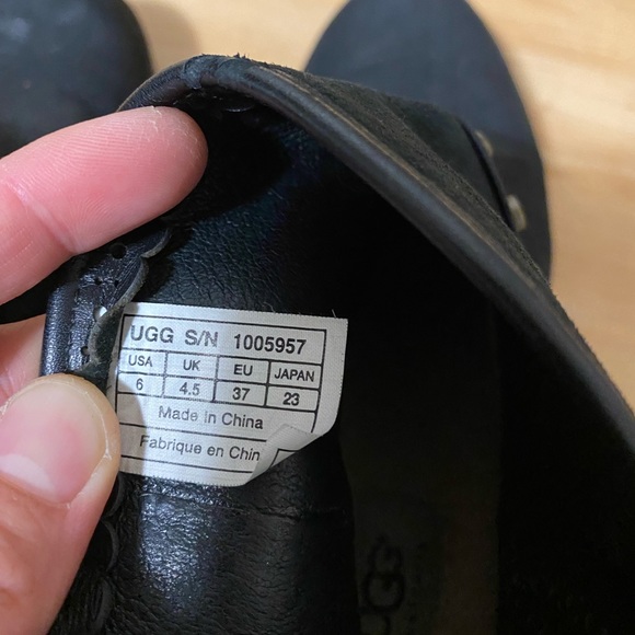 UGG Black Suede Ankle Bootie - Picture 8 of 8